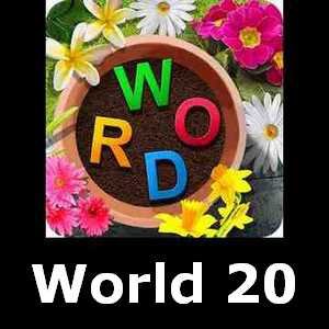 Garden Of Words World 20 Answers All Chapters Puzzle Game Master