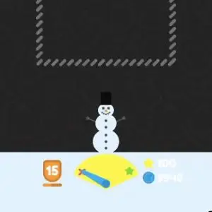 Squiggle Drop: Smash The Snowman