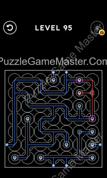 Laser Puzzle Level 95 Answer Solution Puzzle Game Master