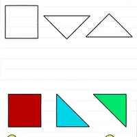 Brain Test: Tricky Puzzles Level 115 answer – Find a Frame for These Colored Objects