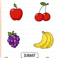 Brain Test: Tricky Puzzles Level 117 answer – Click on the Fruits in a Certain Order