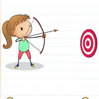 Brain Test: Tricky Puzzles Level 119 answer – Help Her Hit the Target