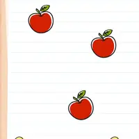 Brain Test: Tricky Puzzles Level 12 answer – Catch 5 Falling Apples!