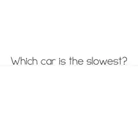 Brain Test: Tricky Puzzles Level 122 answer – Which Car Is the Slowest?