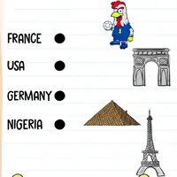 Brain Test: Tricky Puzzles Level 137 answer – Match the Objects With Correct Countries