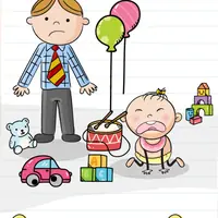 Brain Test: Tricky Puzzles Level 139 answer – Oh Man! She Is Crying Again! Help Please...