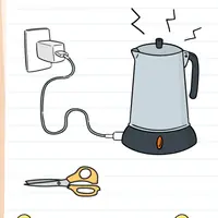 Brain Test: Tricky Puzzles Level 14 answer – Turn It Off! Too Dangerous!