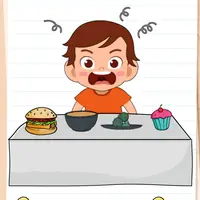Brain Test: Tricky Puzzles Level 143 answer – Timmy Needs to Eat Healthy