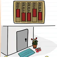 Brain Test: Tricky Puzzles Level 161 answer – Please Unlock the Door, I Am Trapped Outside!
