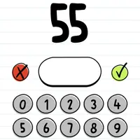 Brain Test: Tricky Puzzles Level 181 answer – What Is the 50% of 55?