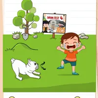 Brain Test: Tricky Puzzles Level 19 answer – Please Save This Boy!