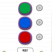 Brain Test: Tricky Puzzles Level 192 answer – Click on Green 3 Times, Blue 10 Times and Red 5 Times