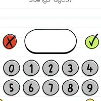 Brain Test: Tricky Puzzles Level 193 answer – What Is the Sum of My Siblings' Ages 5 Years Later?