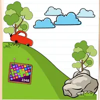Brain Test: Tricky Puzzles Level 206 answer – I Lost the Brakes! Help!