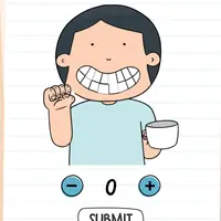 Brain Test: Tricky Puzzles Level 212 answer – How Many Teeth He Has?