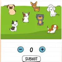 Brain Test: Tricky Puzzles Level 223 answer – How Many Dogs Are There?