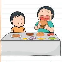 Brain Test: Tricky Puzzles Level 248 answer – He Wants the Same Burger