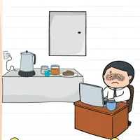 Brain Test: Tricky Puzzles Level 264 answer – Help Him Overcome This Boring Monday Morning