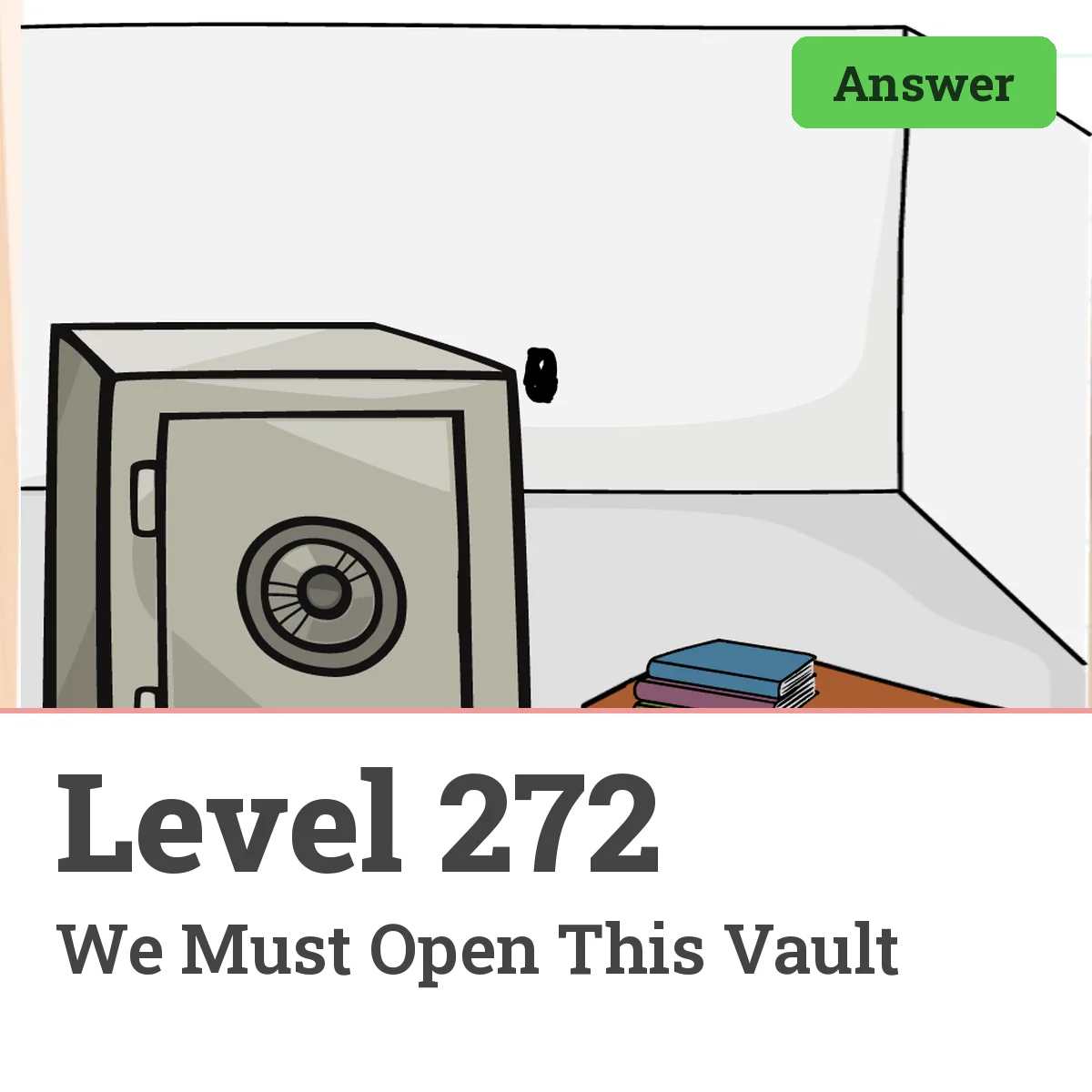 Brain Test: Tricky Puzzles Level 272 answer – We Must Open This Vault