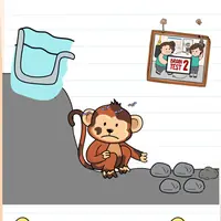 Brain Test: Tricky Puzzles Level 303 answer – Eww! This Monkey Stinks!