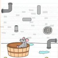 Brain Test: Tricky Puzzles Level 318 answer – The Mouse Needs a Bath