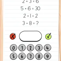 Brain Test: Tricky Puzzles Level 32 answer – 3 + 8 = ?