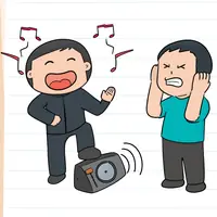 Brain Test: Tricky Puzzles Level 341 answer – The Music Is Too Loud! Stop It!
