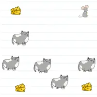Brain Test: Tricky Puzzles Level 350 answer – Save This Mouse From the Cats