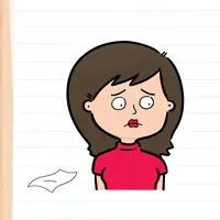Brain Test: Tricky Puzzles Level 374 answer – She Ran Out of Make Up Materials. Please Help.