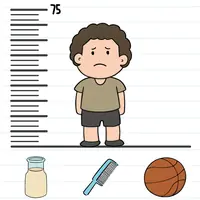 Brain Test: Tricky Puzzles Level 377 answer – He Wants to Be Taller