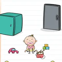 Brain Test: Tricky Puzzles Level 398 answer – Please Stop Her Crying