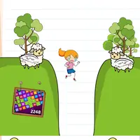 Brain Test: Tricky Puzzles Level 415 answer – Don't Let Her Fall Down!