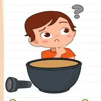 Brain Test: Tricky Puzzles Level 431 answer – His Soup Went Cold, Please Warm It Up