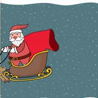 Brain Test: Tricky Puzzles Level 447 answer – Santa Is Dropping the Gifts! Stop It!