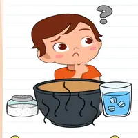 Brain Test: Tricky Puzzles Level 45 answer – Timmy Is Hungry, Please Feed Him