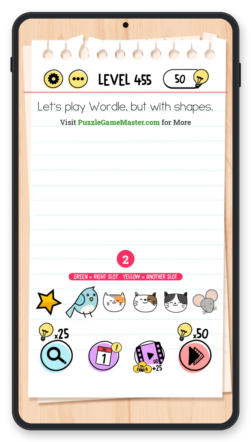 Brain Test: Tricky Puzzles Level 455 step 2: Refine