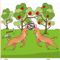 Brain Test: Tricky Puzzles Level 456 answer – Save the Antler-Locked Deers!