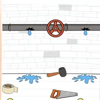 Brain Test: Tricky Puzzles Level 464 answer – Fix the Leaks