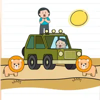 Brain Test: Tricky Puzzles Level 477 answer – Keep Them Safe From the Lions