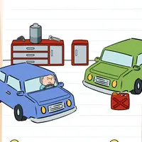 Brain Test: Tricky Puzzles Level 493 answer – Help Him Start His Car