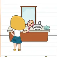 Brain Test: Tricky Puzzles Level 516 answer – Why Is She Afraid?