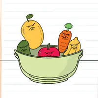 Brain Test: Tricky Puzzles Level 517 answer – Calm Down the Angry Fruits