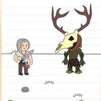 Brain Test: Tricky Puzzles Level 536 answer – Help Him Defeat That Leshy