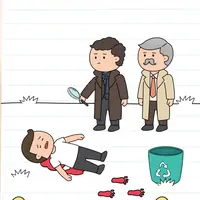 Brain Test: Tricky Puzzles Level 537 answer – Help Sherlock and Watson Solve the Case