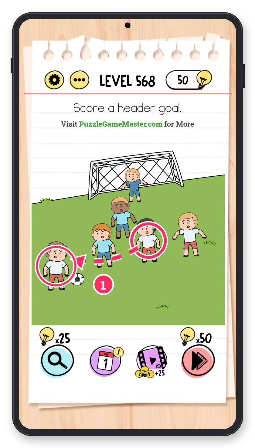 Brain Test: Tricky Puzzles Level 568 step 1: Stack them