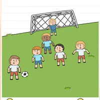 Brain Test: Tricky Puzzles Level 568 answer – Score a Header Goal