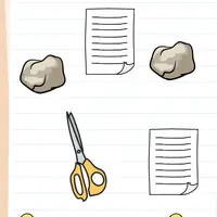 Brain Test: Tricky Puzzles Level 57 answer – Scissor Has to Win