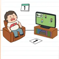 Brain Test: Tricky Puzzles Level 576 answer – Wake Him Up