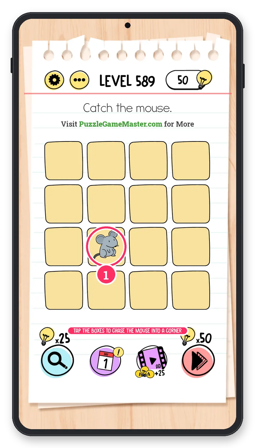Brain Test: Tricky Puzzles Level 589 answer with steps marked