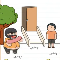 Brain Test: Tricky Puzzles Level 590 answer – Help Him Climb the Ladder